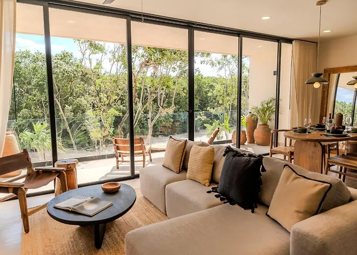Tropical 2 Bedroom | Private Balcony & Rooftop | Casago Hébergement de vacances Tulum
