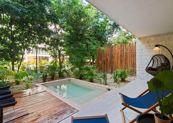 Tropical 2 Bedroom | Private Balcony & Rooftop | Casago Tulum